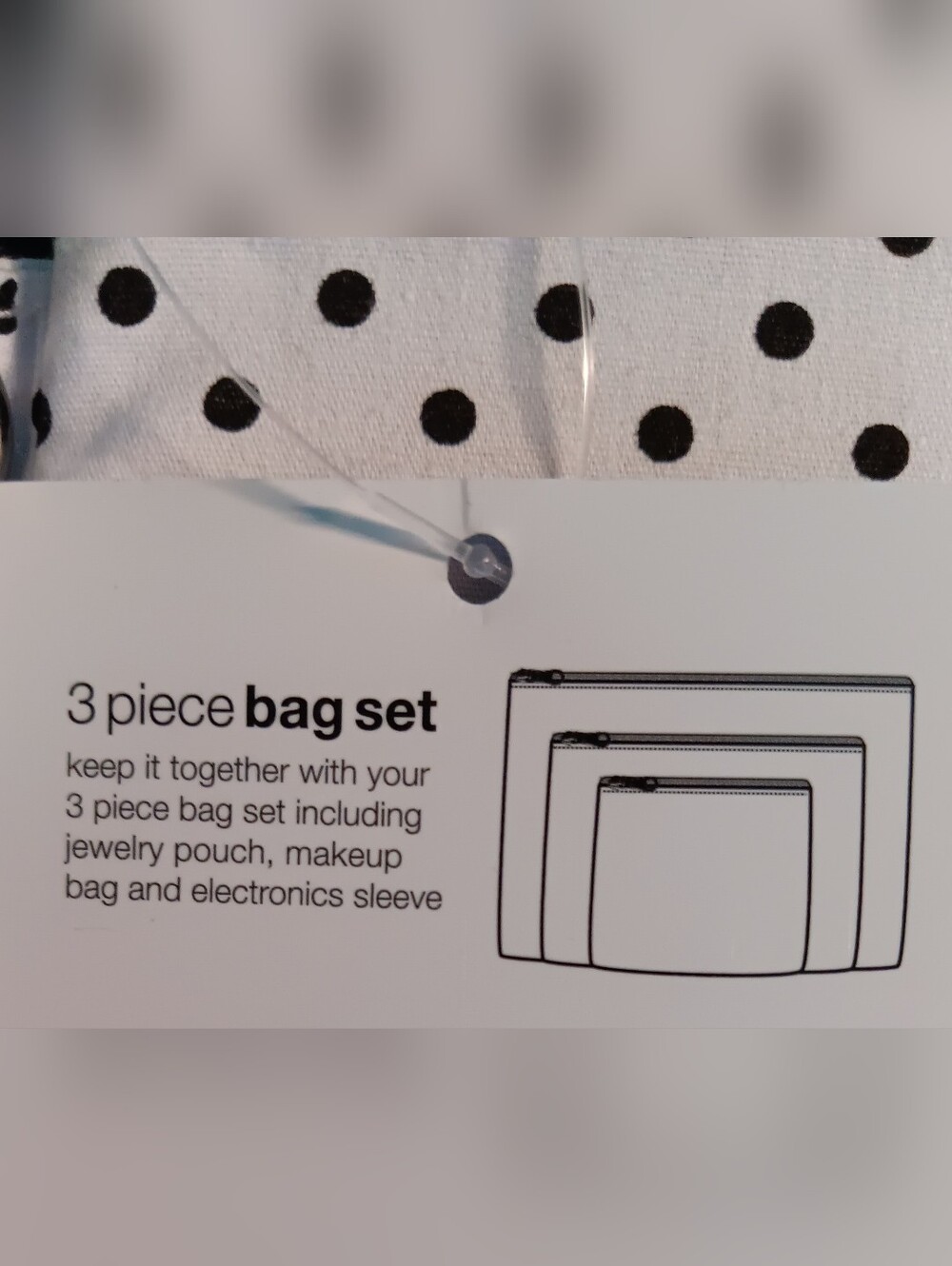 3 Piece Travel Bag Set (New) - Picture 11 of 11